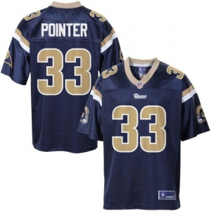 Pro Line Men's St. Louis Rams Quinton Pointer Team Color Jersey