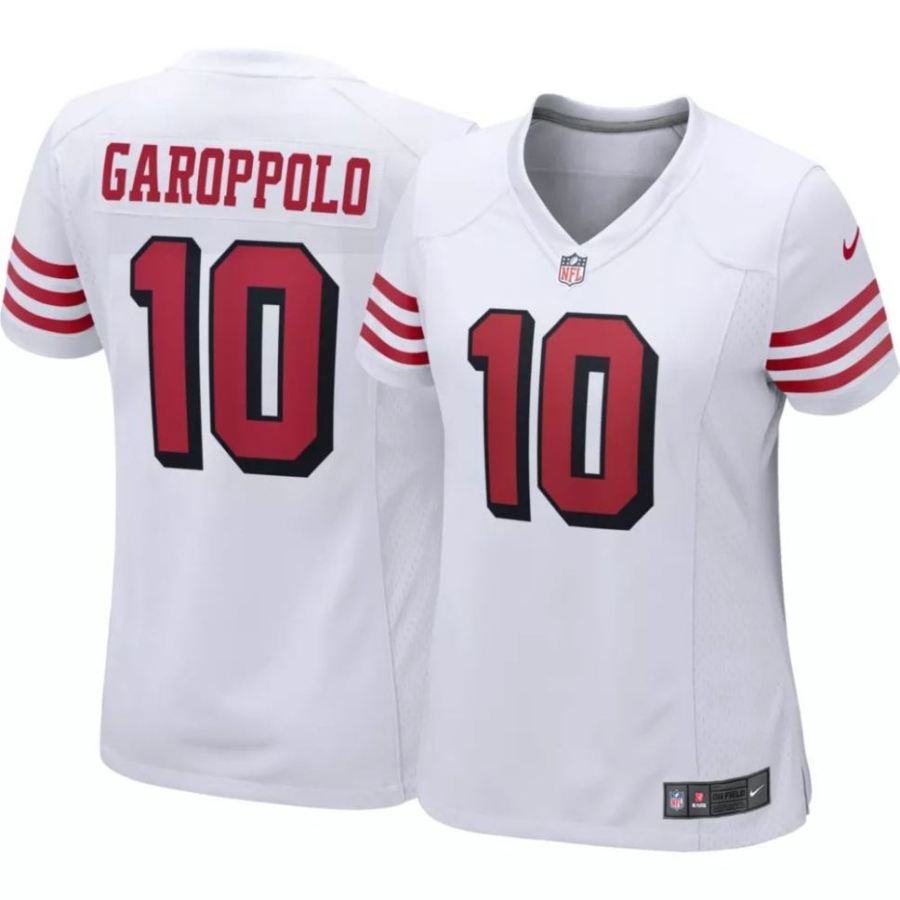 Nike Women's San Francisco 49ers Jimmy Garoppolo #10 White Game