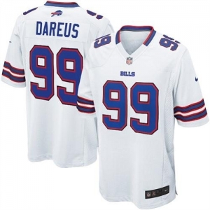 Nike Buffalo Bills Marcell Dareus Game White Jersey