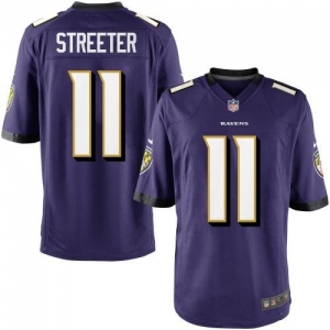 Nike Youth Baltimore Ravens Tommy Streeter Team Color Game Jerse