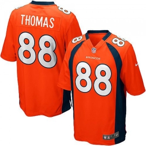 Nike Demaryius Thomas Denver Broncos Youth Game Jersey - Orange