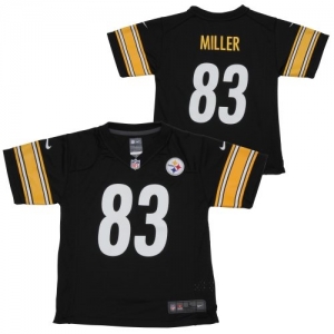 Nike Heath Miller Pittsburgh Steelers Preschool Game Jersey - Bl