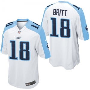 Nike Kenny Britt Tennessee Titans Youth Game Jersey - White