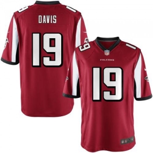 Nike Youth Atlanta Falcons Drew Davis Team Color Game Jersey