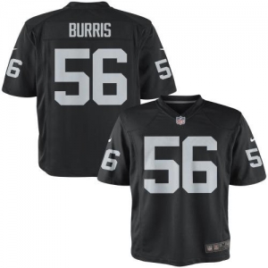 Nike Youth Oakland Raiders Miles Burris Team Color Game Jersey