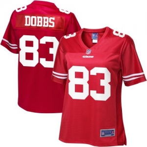 Pro Line Women's San Francisco 49ers Demarcus Dobbs Team Color J