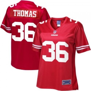 Pro Line Women's San Francisco 49ers Michael Thomas Team Color J