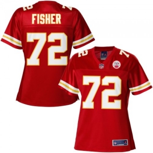 Pro Line Women's Kansas City Chiefs Eric Fisher Team Color Jerse