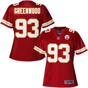 Pro Line Women's Kansas City Chiefs Cory Greenwood Team Color Je