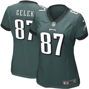 Nike Brent Celek Philadelphia Eagles Ladies Game Jersey - Midnig