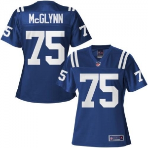 Pro Line Women's Indianapolis Colts Mike McGlynn Team Color Jers