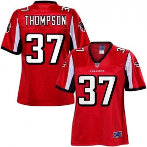 Pro Line Women's Atlanta Falcons Peyton Thompson Team Color Jers