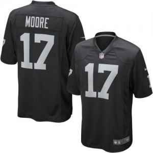 Men's Nike Oakland Raiders Denarius Moore Game Jersey