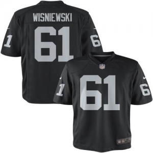 Nike Youth Oakland Raiders Stefen Wisniewski Team Color Game Jer