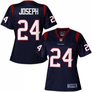 Pro Line Women's Houston Texans Johnathan Joseph Team Color Jers