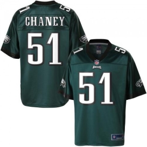 Pro Line Men's Philadelphia Eagles Jamar Chaney Team Color Jerse