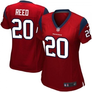 Nike Ed Reed Houston Texans Ladies Game Jersey - Red