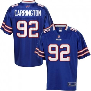 Pro Line Men's Buffalo Bills Alex Carrington Team Color Jersey