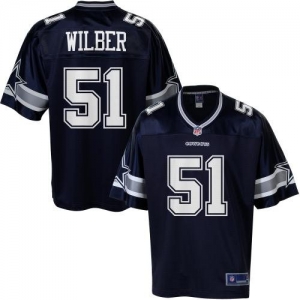 Pro Line Men's Dallas Cowboys Kyle Wilber Team Color Jersey