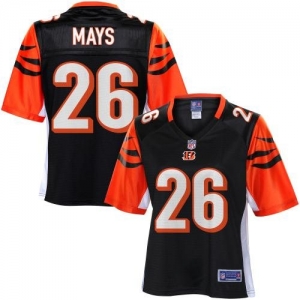 Pro Line Women's Cincinnati Bengals Taylor Mays Team Color Jerse