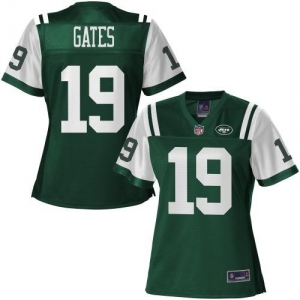 Pro Line Women's New York Jets Clyde Gates Team Color Jersey