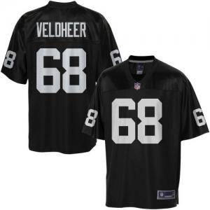 Pro Line Men's Oakland Raiders Jared Veldheer Team Color Jersey