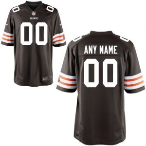 Nike Men's Cleveland Browns Customized Team Color Game Jersey