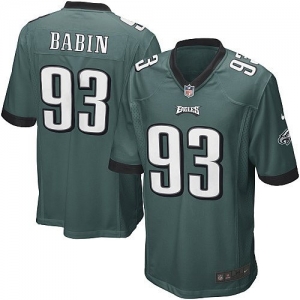 Nike Jason Babin Philadelphia Eagles Youth Game Jersey - Midnigh