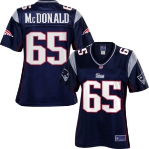 Pro Line Women's New England Patriots Nick McDonald Team Color J