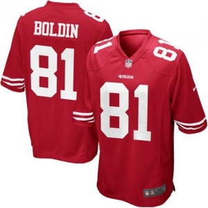 Nike Anquan Boldin San Francisco 49ers Youth Game Jersey - Scarl