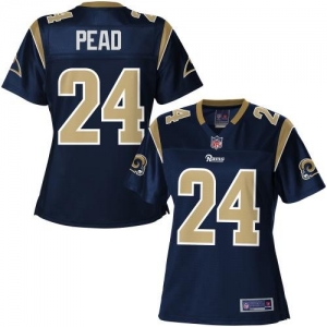 Pro Line Women's St. Louis Rams Isaiah Pead Team Color Jersey