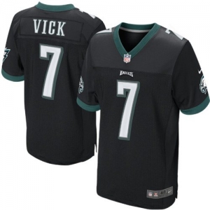 Nike Michael Vick Philadelphia Eagles Elite Jersey - Black