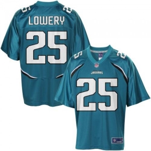 Pro Line Men's Jacksonville Jaguars Dwight Lowery Team Color Jer