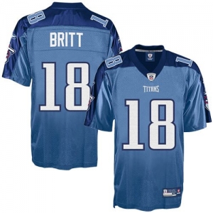 Reebok Kenny Britt Tennessee Titans Youth Replica Jersey - Light