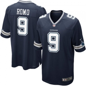 Nike Tony Romo Dallas Cowboys Youth Game Jersey - Navy Blue