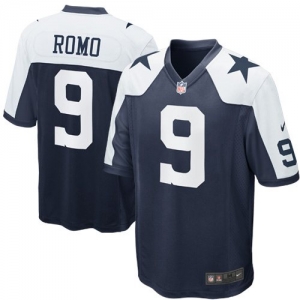 Nike Tony Romo Dallas Cowboys Throwback Game Jersey - Navy Blue