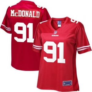 Pro Line Women's San Francisco 49ers Ray McDonald Team Color Jer