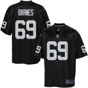 Pro Line Men's Oakland Raiders Khalif Barnes Team Color Jersey