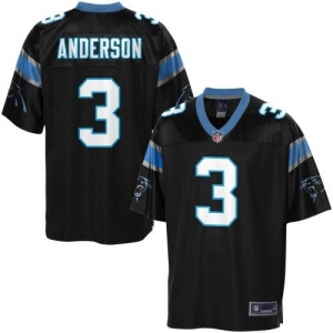 Pro Line Men's Carolina Panthers Derek Anderson Team Color Jerse