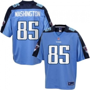 Pro Line Men's Tennessee Titans Nate Washington Team Color Jerse