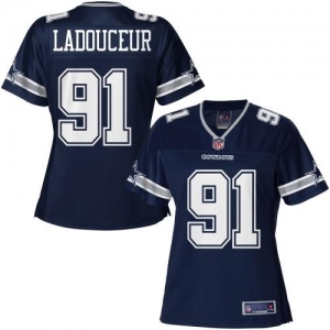 Pro Line Women's Dallas Cowboys L.P. Ladouceur Team Color Jersey