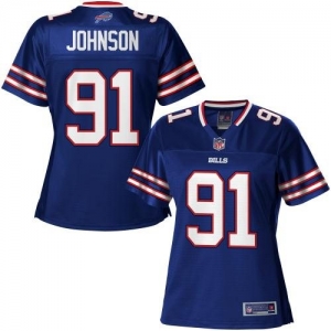 Pro Line Women's Buffalo Bills Spencer Johnson Team Color Jersey