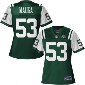 Pro Line Women's New York Jets Josh Mauga Team Color Jersey