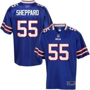 Pro Line Men's Buffalo Bills Kelvin Sheppard Team Color Jersey