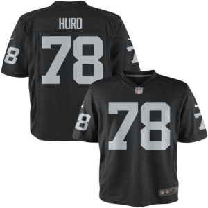 Nike Youth Oakland Raiders Zach Hurd Team Color Game Jersey