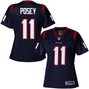 Pro Line Women's Houston Texans DeVier Posey Team Color Jersey