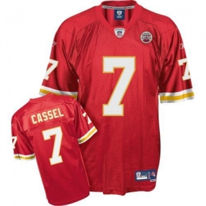 Reebok Matt Cassel Kansas City Chiefs Premier Tackle Twill Jerse