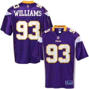 Pro Line Men's Minnesota Vikings Kevin Williams Team Color Jerse