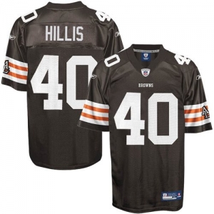 Reebok Peyton Hillis Cleveland Browns Replica Jersey - Brown