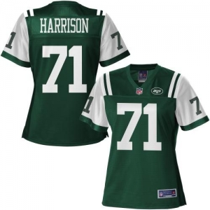 Pro Line Women's New York Jets Damon Harrison Team Color Jersey